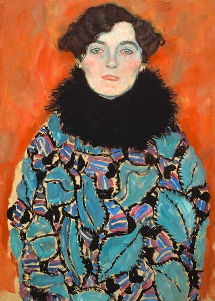 Portret van Johanna Staude van Gustav Klimt