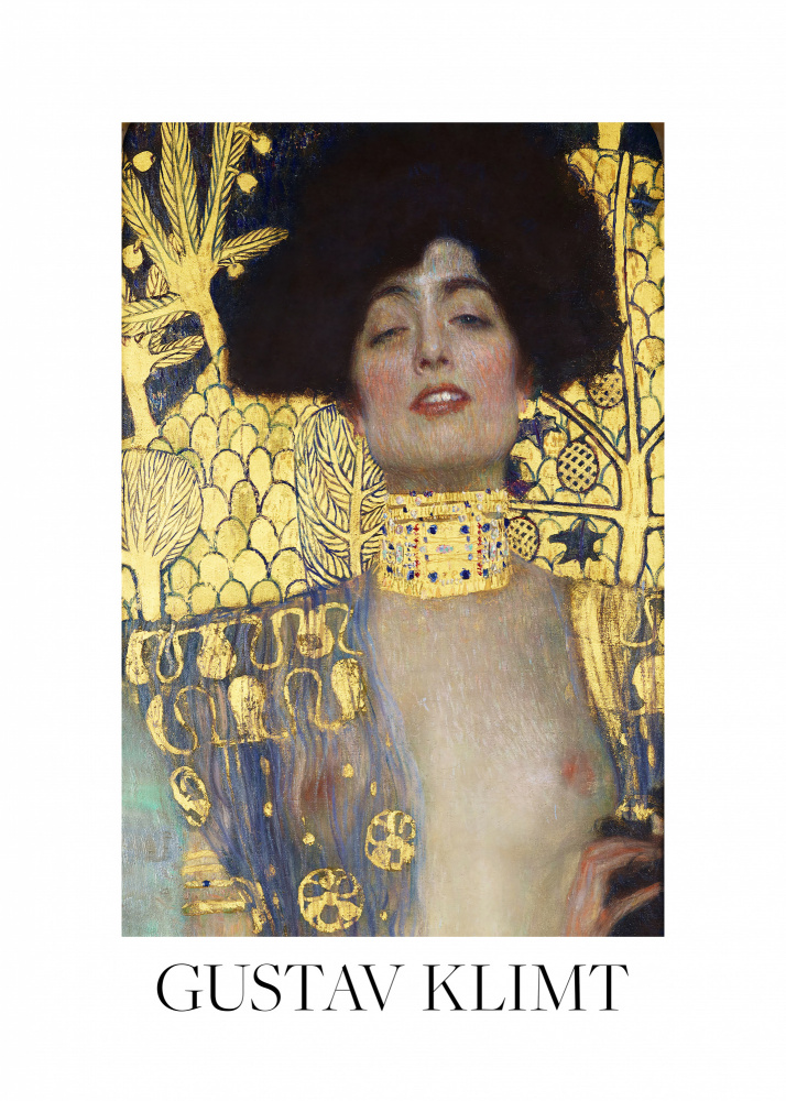 Judith and the Head of Holofernes (1901) Poster van Gustav Klimt