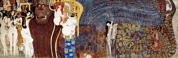 De vijandige krachten en het knagend verdriet van Gustav Klimt