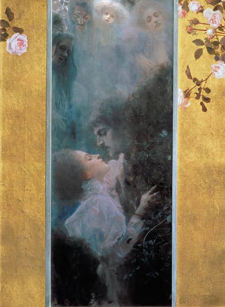 Liefde van Gustav Klimt