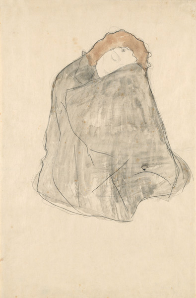 Woman seated van Gustav Klimt