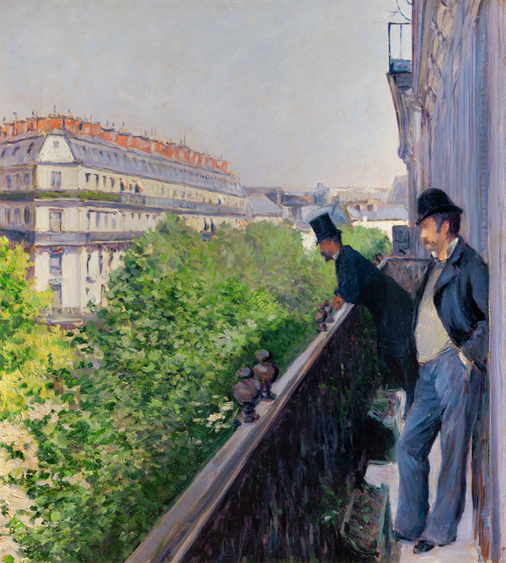 Boulevard Haussmann van Gustave Caillebotte
