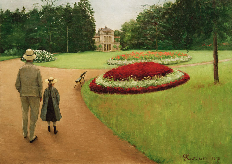 Park&Country House, Yerres van Gustave Caillebotte