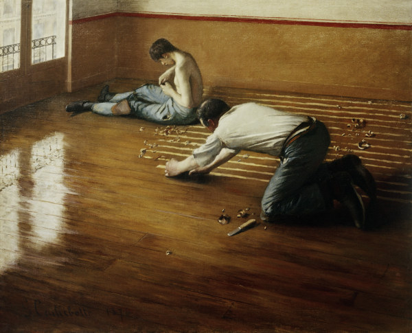 Floor Planers van Gustave Caillebotte