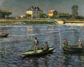 Fischerboote auf der Seine