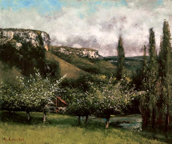Apple Orchard van Gustave Courbet