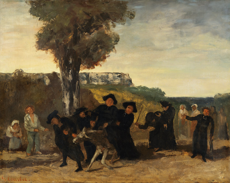 Le retour de la conférence van Gustave Courbet