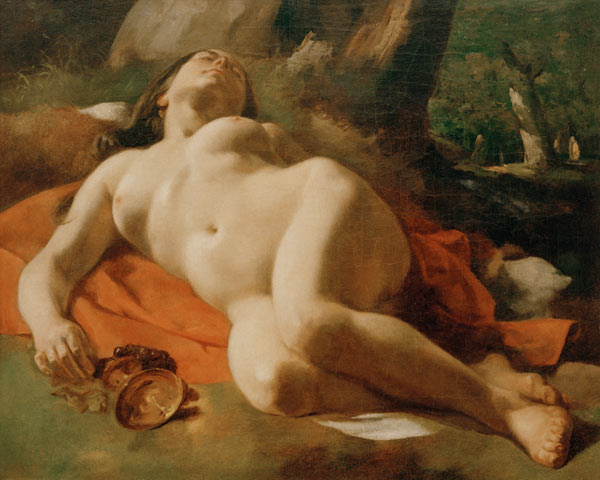 La Baccanthe van Gustave Courbet