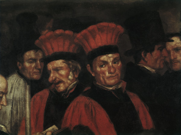 Funeral in Ornans van Gustave Courbet