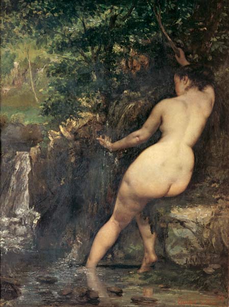 Die Quelle van Gustave Courbet