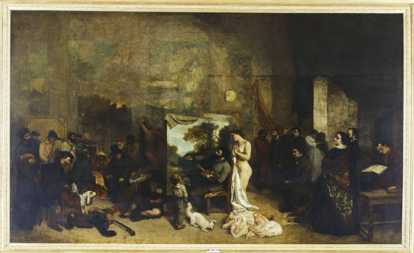 Courbet, Das Atelier van Gustave Courbet