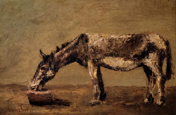 The Donkey van Gustave Courbet