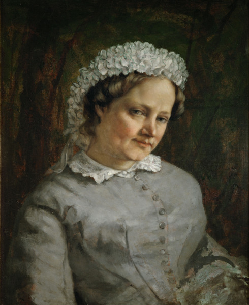Madame Proudhon, wife of philosopher Pie van Gustave Courbet