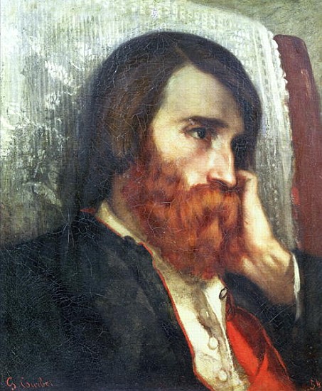 Portrait of Alfred Bruyas van Gustave Courbet