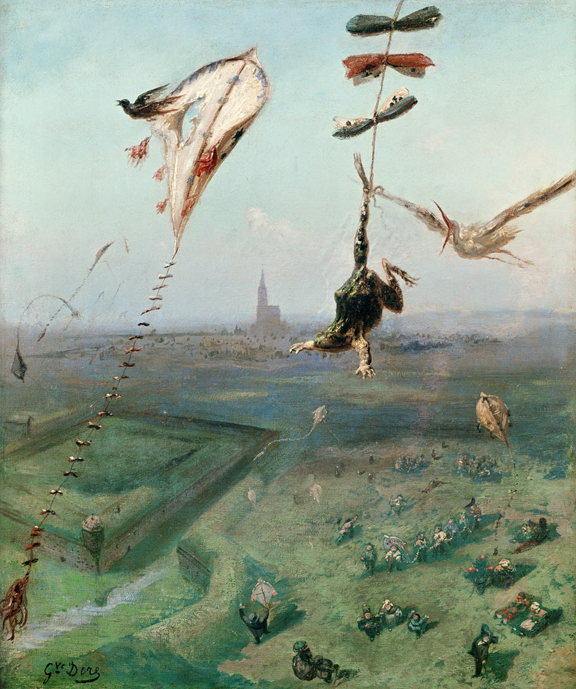 Between Heaven and Earth van Gustave Doré