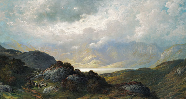 Scottish Landscape van Gustave Doré