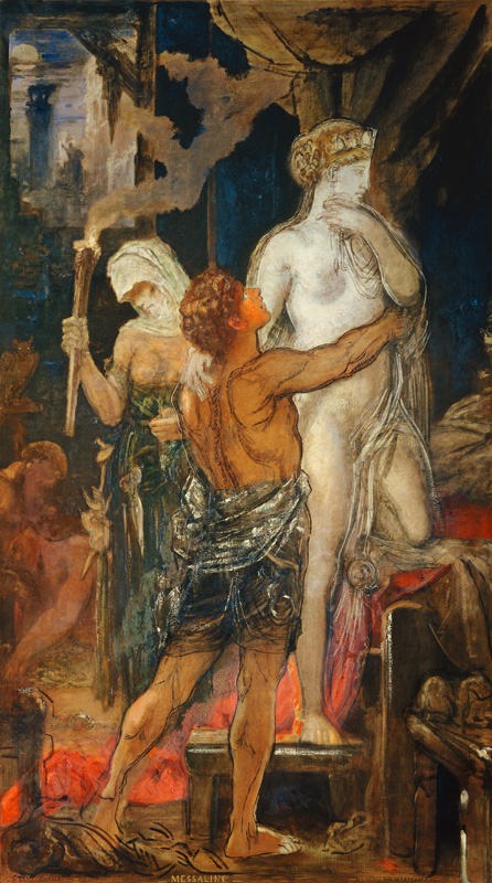 Messalina. van Gustave Moreau