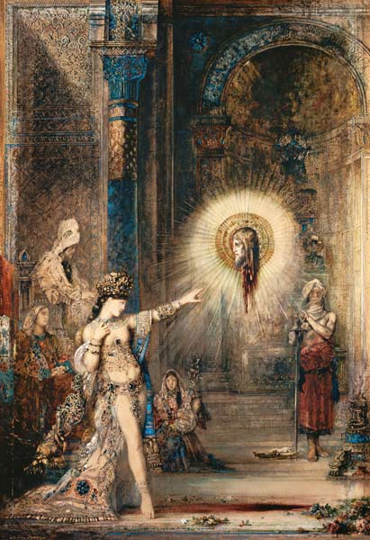 The Apparition (Salome) / Moreau / 1876 van Gustave Moreau
