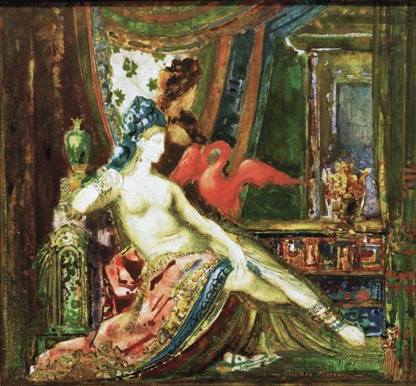 G. Moreau, Delila and Ibis van Gustave Moreau