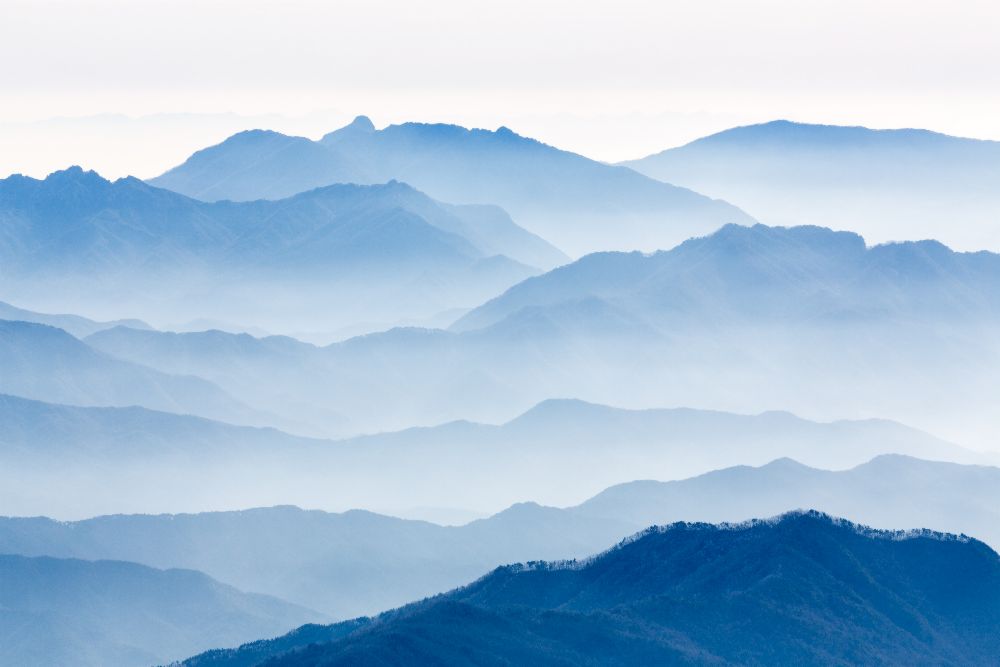Misty Mountains van Gwangseop eom