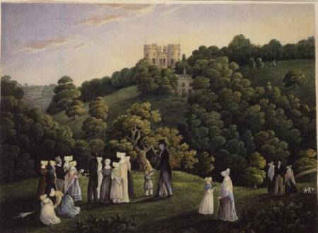 A Prospect of Midford Castle van H. Hoare