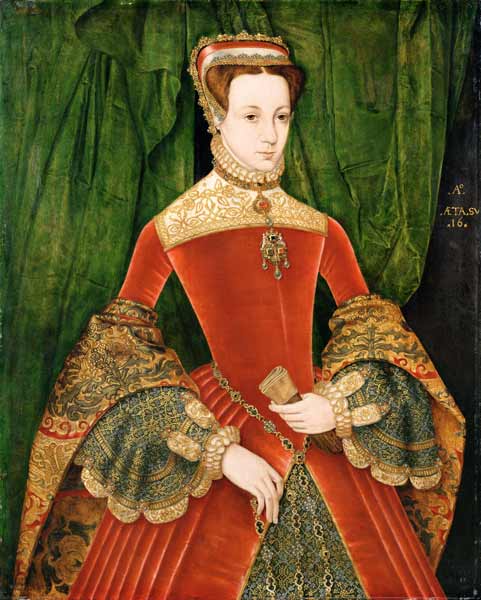 Mary Fitzalan, Duchess of Norfolk (1540-57) van Hans Eworth or Ewoutsz
