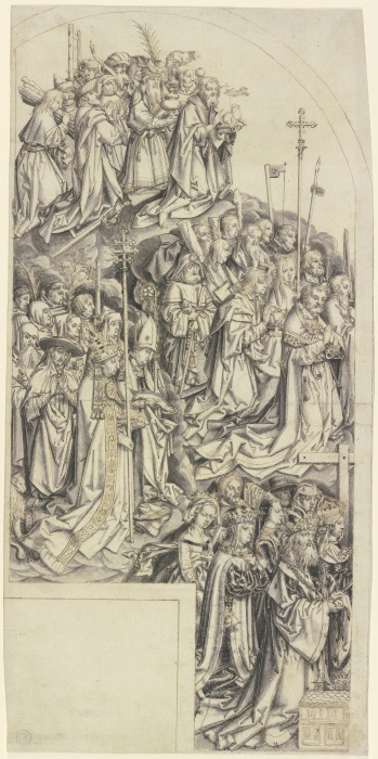 Linker Flügel eines Allerheiligenaltars van Hans Holbein d. Ä.