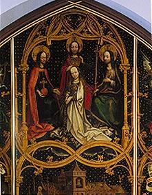 Krönung Mariae Detail aus dem Basilikabild Santa Maria Maggiore