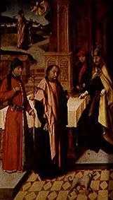 Das Opfer des hl. Joachim. Weingartner Altar im Dom zu Augsburg