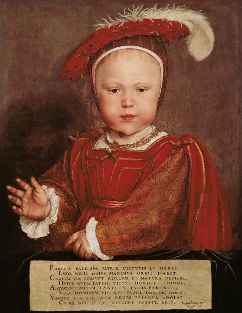 Portrait of Edward VI as a child, c.1538 van Hans Holbein d.J.