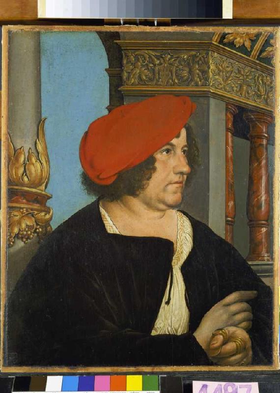 Bildnis des Basler Bürgermeisters J.Meyer zur Hasen van Hans Holbein d.J.