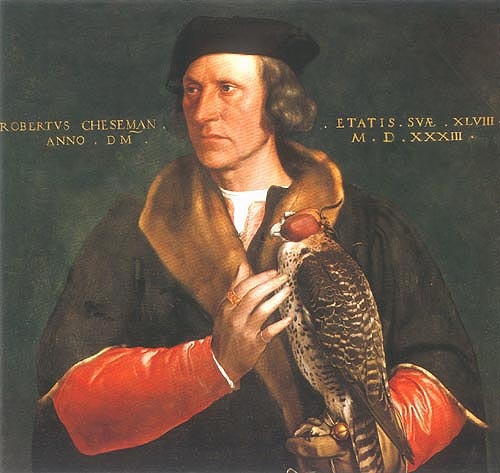 Porträt des Robert Cheseman van Hans Holbein d.J.