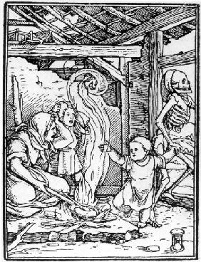 Holbeins Totentanz: das Kind
