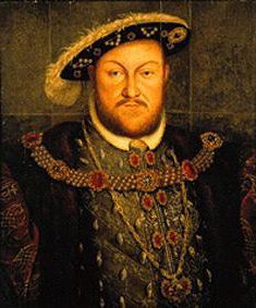 König Heinrich VIII. von England. van Hans Holbein d.J.