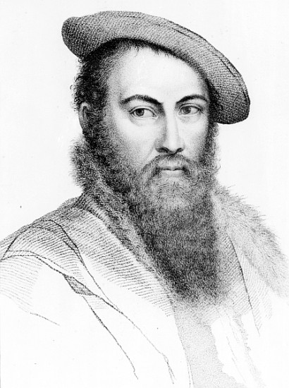 Sir Thomas Wyatt van Hans Holbein d.J.