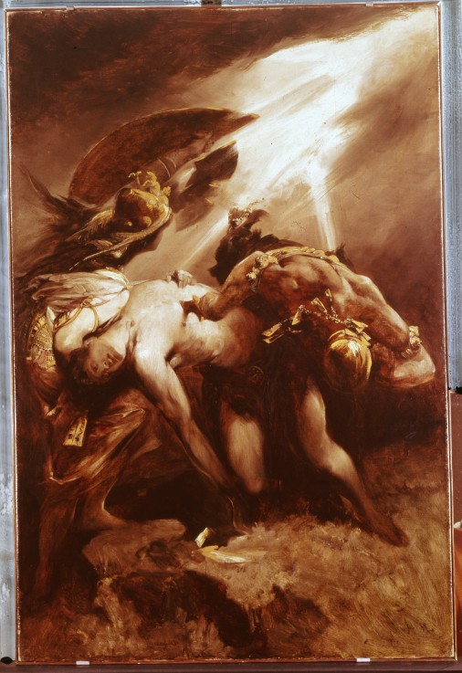 Siegfried's Death van Hans Makart