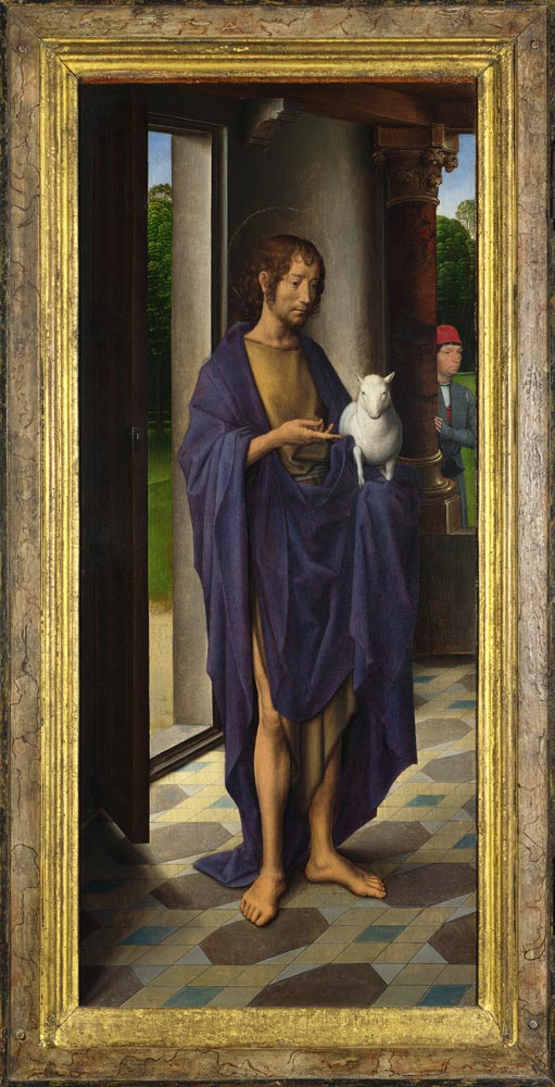 Saint John the Baptist van Hans Memling