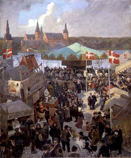 November Market at Hillerod van Hans Nikolaj Hansen