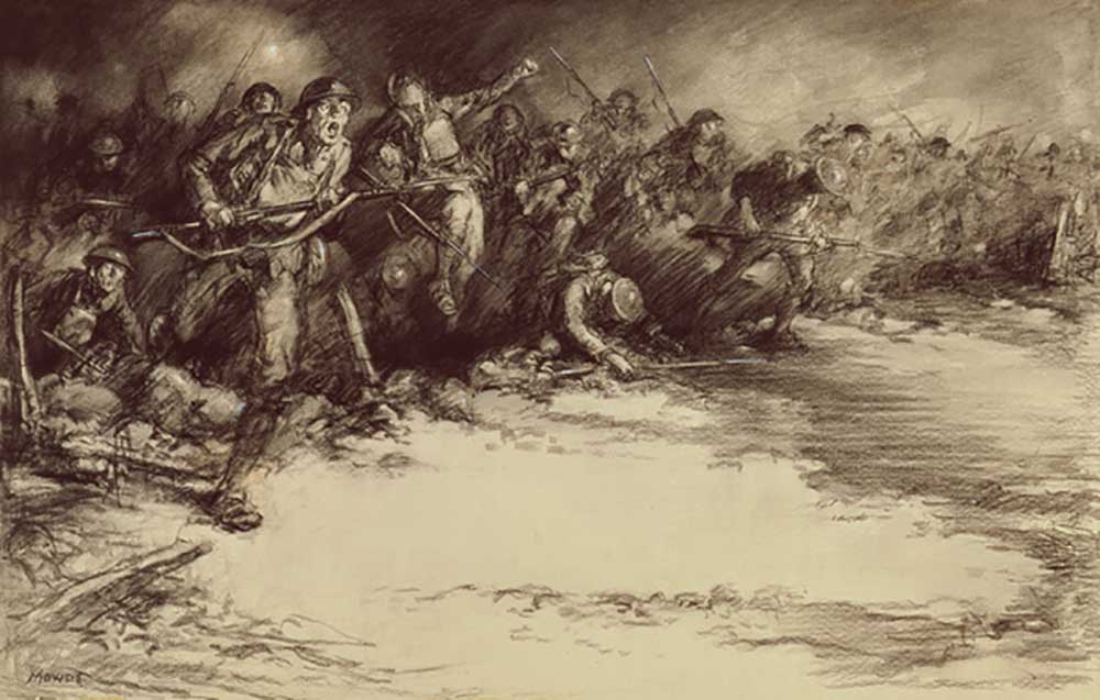 Counter Attack, c.1918 van Harold James Mowat