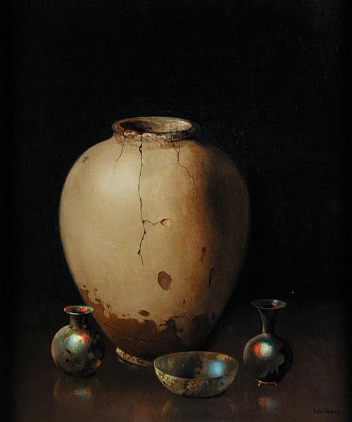 The Jar (oil on canvas)  van Harry Wilson Watrous