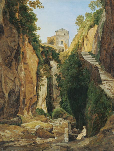 Ravine at Sorrento van Heinrich Reinhold