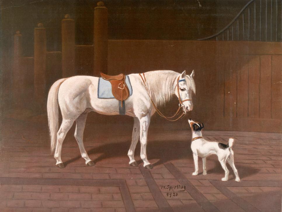 Pferd. van Heinrich Sperling