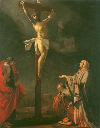 Kreuzigung van Hendrik Averkamp