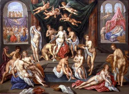 The Story of Cupid and Psyche van Hendrik de Clerck