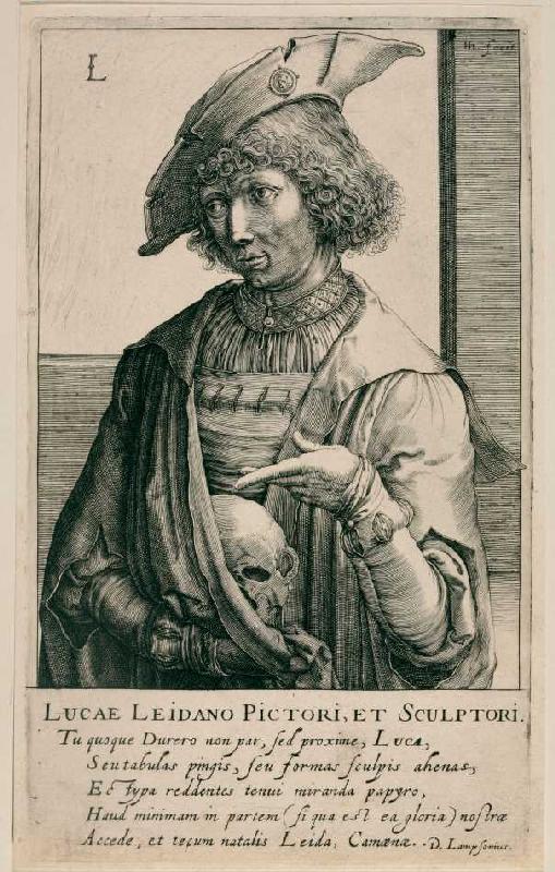 Lucas van Leyden van Hendrik Hondius