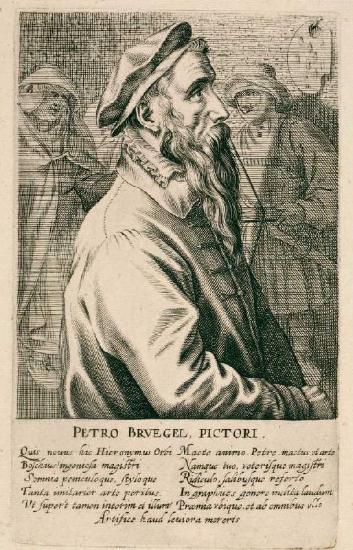 Pieter Brueghel d.Ä van Hendrik Hondius