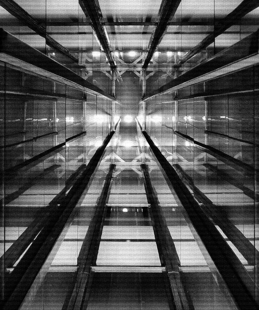 elevator shaft Casa Confetti van Henk Van Maastricht