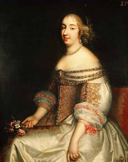 Anne Marie Louise of Orleans van Henri Beaubrun