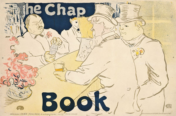 Irish and American bar, Rue Royale - The Chap Book (Poster) van Henri de Toulouse-Lautrec