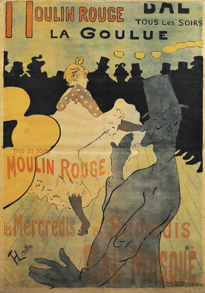 Moulin-Rouge, La Goulue van Henri de Toulouse-Lautrec